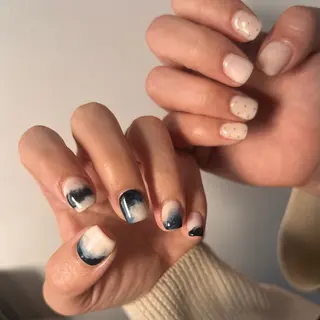 ネイル 《ニュアンスネイル》 risaのネイルデザイン