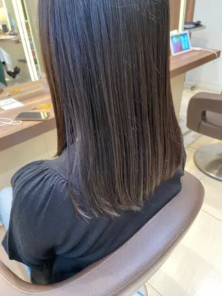 セミロング カラー ☀️ハイトーンボブ ☀️石川 海斗のヘアスタイル