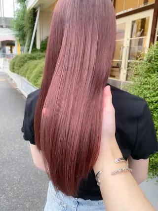 ロング ハイトーンカラー🌈 メンズパーマ鈴木康平のヘアスタイル