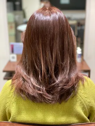 ミディアム n/m by JIL BLAN KAIのヘアスタイル
