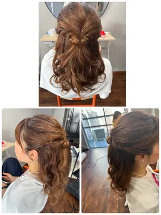 タカハシ リナのヘアスタイル