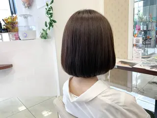 ミディアム カラー miiro 長津田 髪質改善 フジムラのヘアスタイル