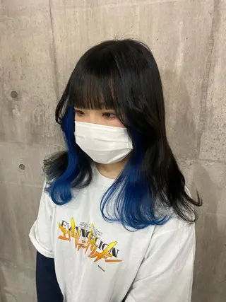 ミディアム カラー SHURI❤️🔥 中/韓mix ♡のヘアスタイル