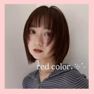 ミディアム カラー レイヤー/暖色カラー 🎀はるのヘアスタイル