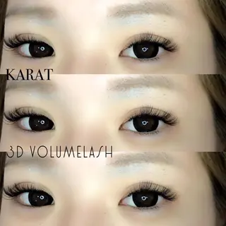 マツエク・マツパ ★KAEDE★伊勢崎 【KARAT】のマツエク・マツパデザイン