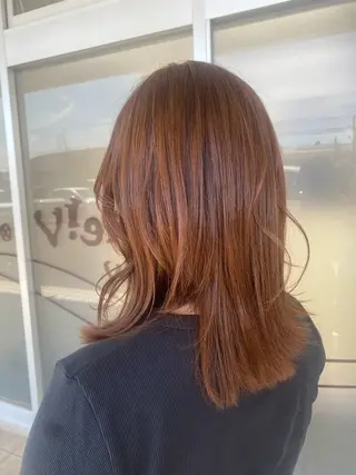 ミディアム カラー 美容室びゃんびゃん社店所属・nonoka🕊️ 美容師アシスタントのヘアスタイル