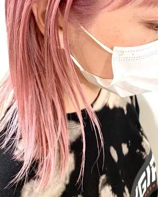 ミディアム カラー パーマ ヘアアレンジ メンズ キッズ ネイル マツエク・マツパ アイブロウ 🦕ウルフカット 🦕ａｋｉｈｏのヘアスタイル