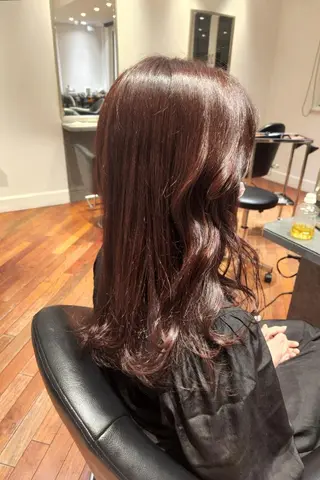 セミロング カラー ✨カット✨ 小田　なつめのヘアスタイル