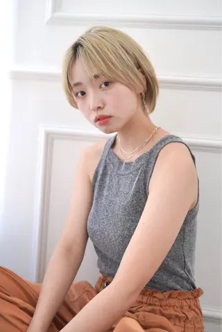 ショート カラー レイヤー⭐️カラー ⭐️平川雅史のヘアスタイル