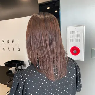 ミディアム 新宿/顔周りカット/ レイヤー/がっきーのヘアスタイル