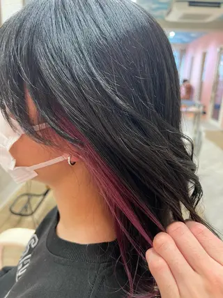 ミディアム 髪質改善/ メンズカット・パーマのヘアスタイル