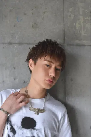 ショート カラー メンズ ✨髪質改善縮毛矯正✨ 宇田川修平のヘアスタイル
