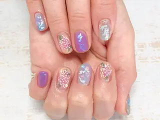 ネイル 𖡼 yumenoのネイルデザイン