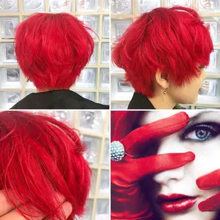 ショート カラー ✨️眉毛、派手髪、 ハイトーンShinの眉毛・アイブロウイメージ