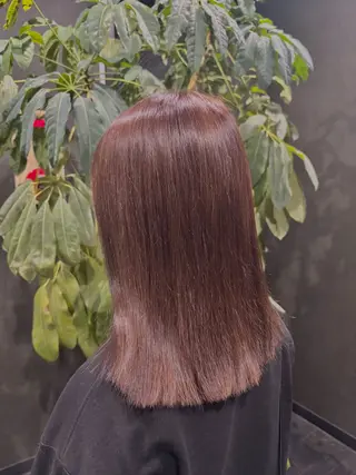 カラー 福島 菜摘のヘアスタイル
