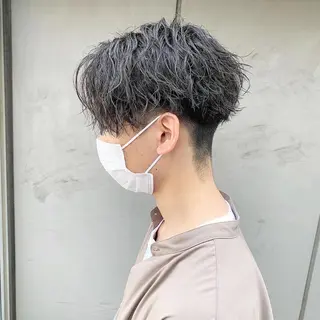 ショート カラー パーマ 【メンズ特化】 笹目純のヘアスタイル