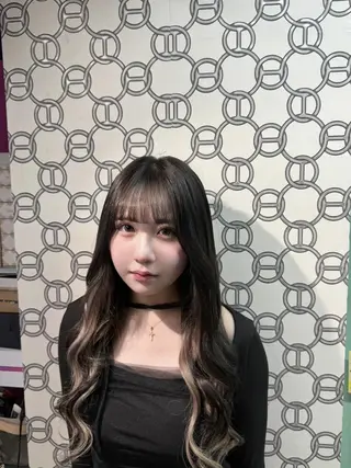 ロング Reflet 新宿/プルエクステのヘアスタイル