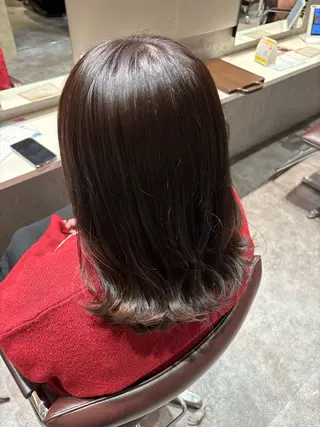 ミディアム カラー 🎀髪質改善艶カラー 🎀　AYAKAのヘアスタイル