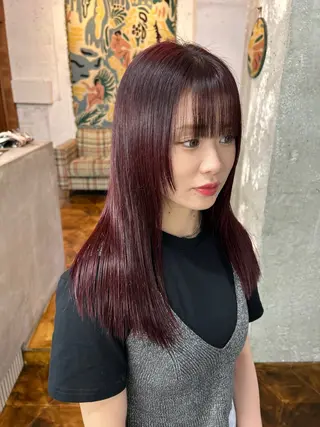 ロング ハシモトタケル🌿 ボブ/レイヤーカットのヘアスタイル