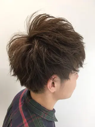 ショート NYNY四條畷店 森 亮人のヘアスタイル