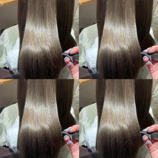 ミディアム カラー Minami. 🩵 再現性特化ヘアのヘアスタイル