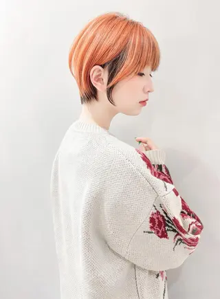 ショート カラー 🧡ショートの達人 🧡SHOのヘアスタイル
