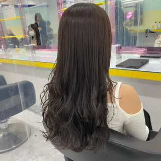 ミディアム カラー ヘアアレンジ mai🍑暖色カラー /レイヤー💖のヘアスタイル