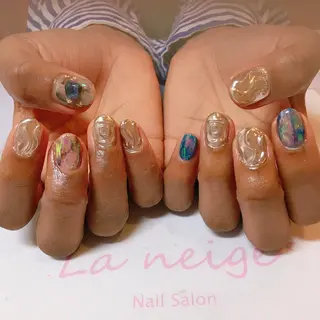 ネイル La neige* yuki 🐩🌙のネイルデザイン