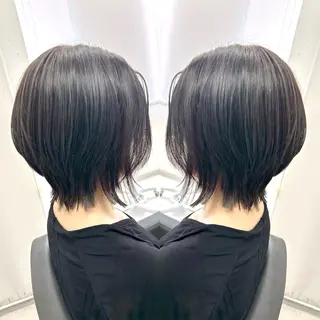 ショート 🤎モデル募集/韓国 ヘア/MIYU🤎のヘアスタイル