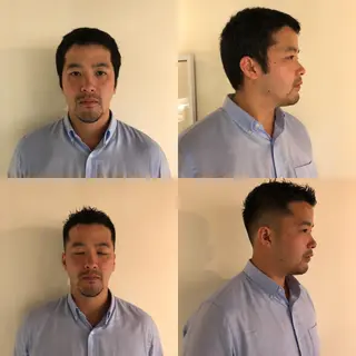 ショート ミヤギ リュウキのヘアスタイル