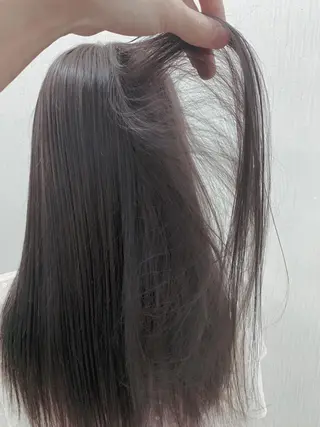 ロング カラー レイヤーカットモデル 募集/藤原一真のヘアスタイル