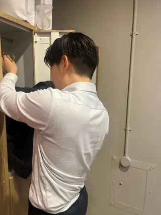 メンズ 柔らかいカラー🎀 rinaのヘアスタイル