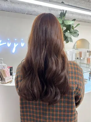 ロング カラー Kiji kannaのヘアスタイル