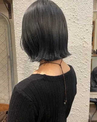 ショート カラー ボブ/ミディアム RIONAのヘアスタイル