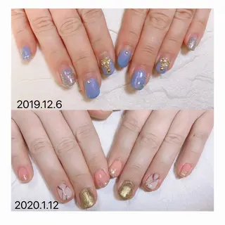 ショート ネイル 👑enen style👑のネイルデザイン
