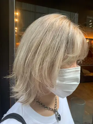 ショート カラー ヘアアレンジ 🫧縮毛矯正/髪質 改善🫧熊野未来のヘアスタイル