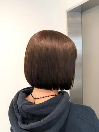 ショート カラー 髪質改善/韓国風 🦕ＡＫＡＲＩ🩵のヘアスタイル