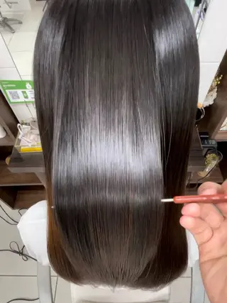 セミロング merci JUNKIのヘアスタイル