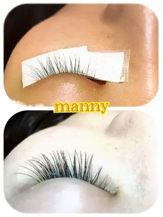 マツエク・マツパ manny eyelashのマツエク・マツパデザイン