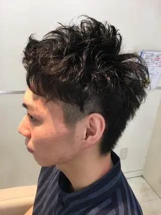 メンズ 本田 卓也のヘアスタイル