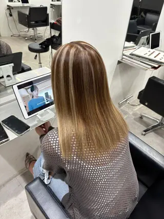 セミロング MIHO☾·̩͙⋆ Kroのヘアスタイル