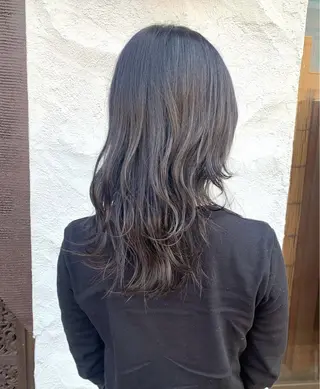 セミロング 大同 洋樹のヘアスタイル