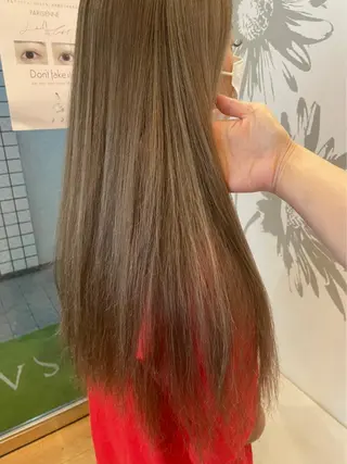 ロング CASA 祇園四条のヘアスタイル