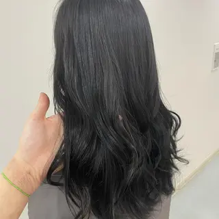 ロング カラー マンツーマン女性 美容師 奏のヘアスタイル