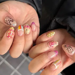 ショート 小川 柚香のネイルデザイン