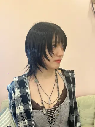 ミディアム 外川 生純美ೀ🌝のヘアスタイル