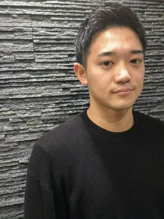ショート メンズ 田知本 遼のヘアスタイル
