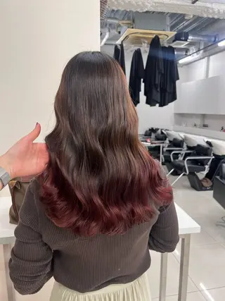 ロング kayo吉祥寺カラー モデル募集中✨のヘアスタイル