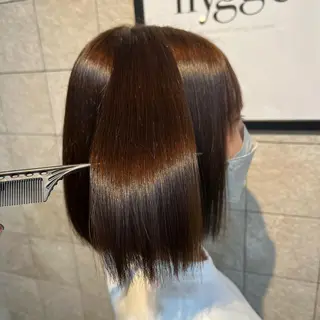 ミディアム mia over hairのヘアスタイル