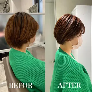 ショート 【店長】原田 貢太郎のヘアスタイル